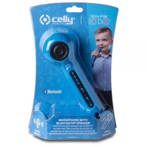 Celly Kids Festival Microphone With Bluetooth Speaker - Image 3